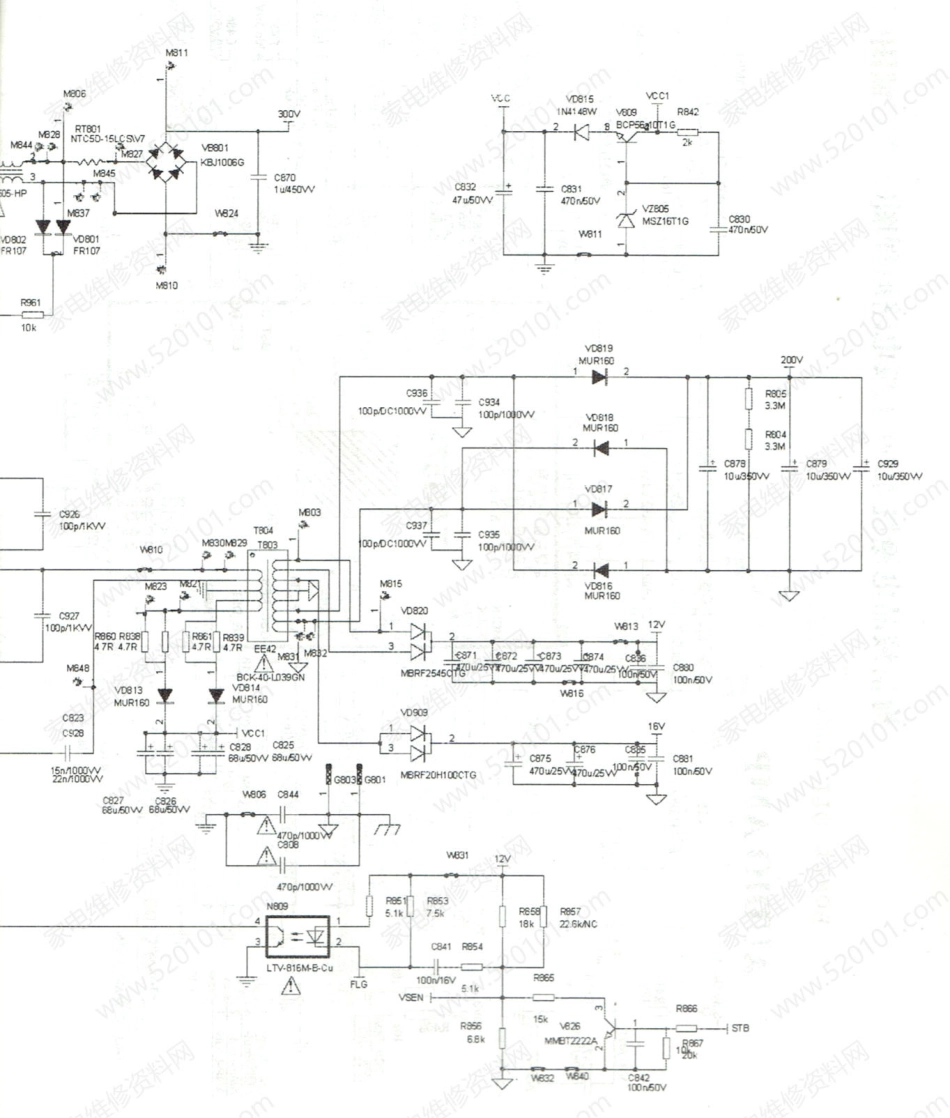 海信RSAG7.820.7299电源板电路原理图_3.pdf_第1页