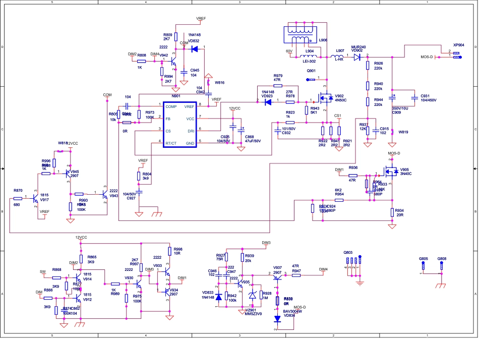 海信RSAG7.820.5023电源板电路原理图.pdf_第2页