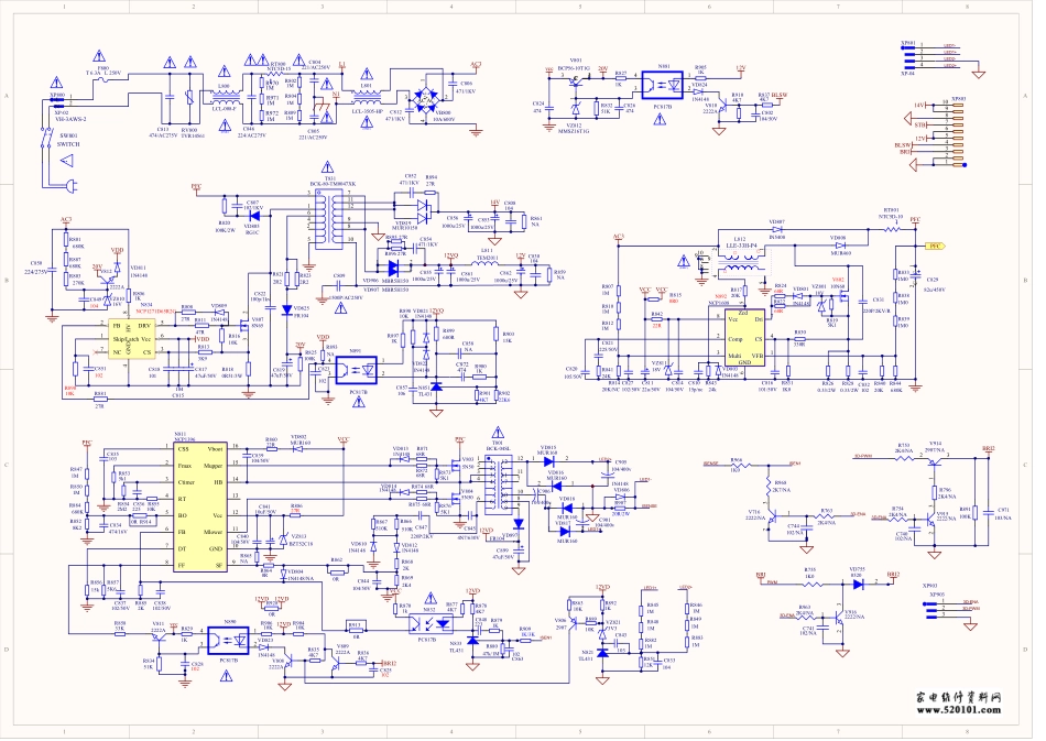 海信RSAG7.820.5024电源板电路图.pdf_第1页