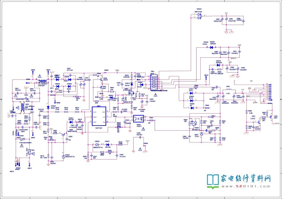 海信RSAG7.820.5030电源板电路原理图.pdf_第1页