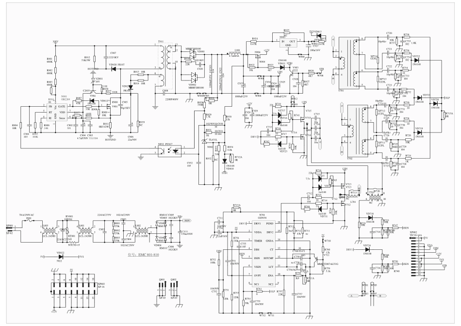 海信RSAG7.820.1977电源板电路原理图.pdf_第1页