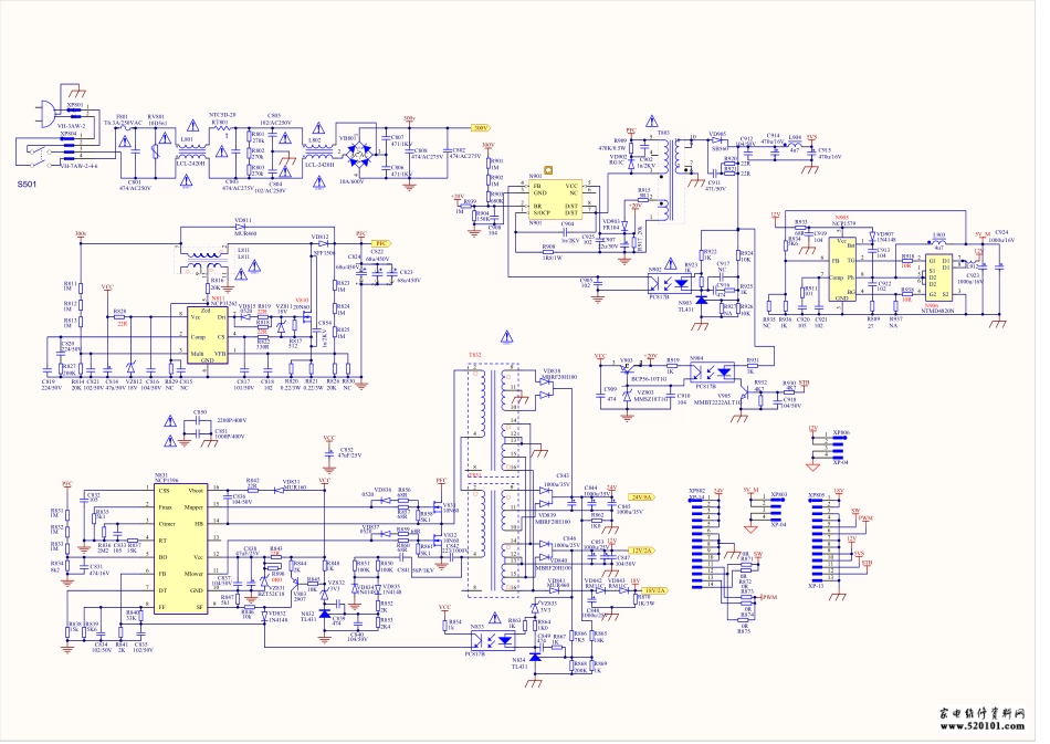 海信RSAG7.820.1913电源板电路原理图.pdf_第1页