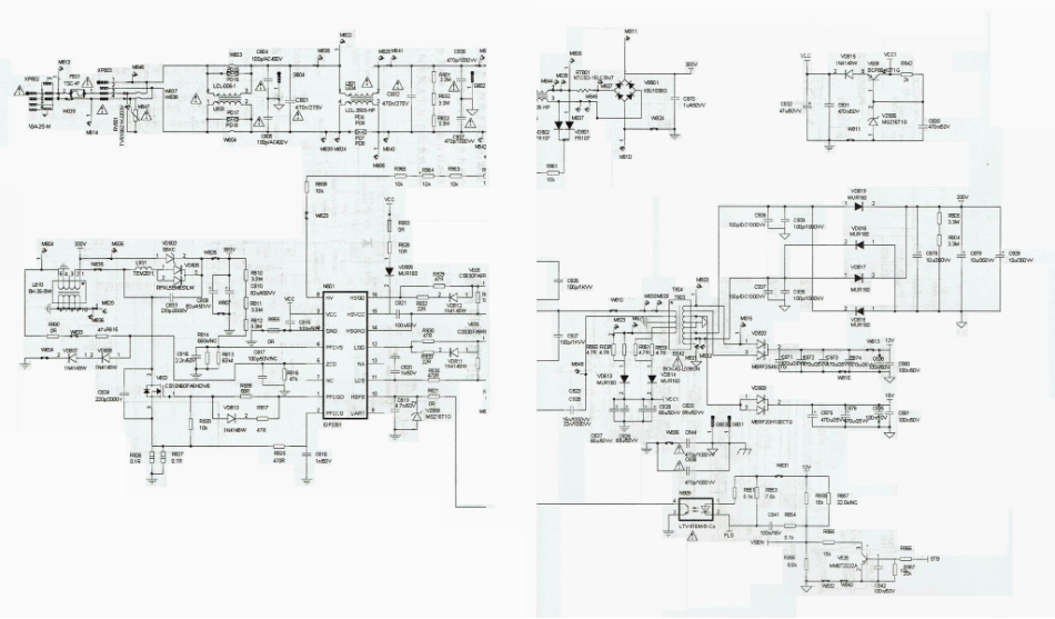 海信LED55N3700U液晶电视电源板（7299板）电路图.pdf_第2页