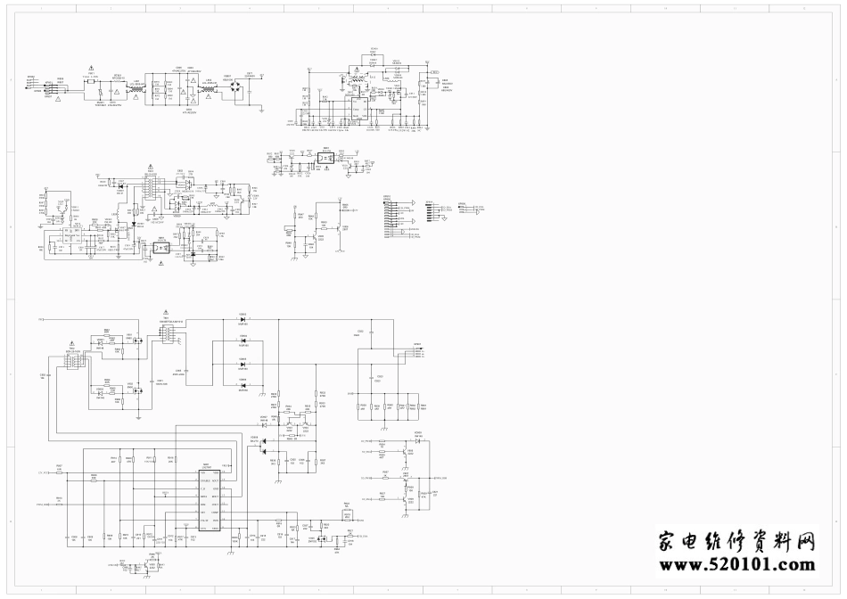 海信LED50EC290N液晶电视电源板电路图.pdf_第1页