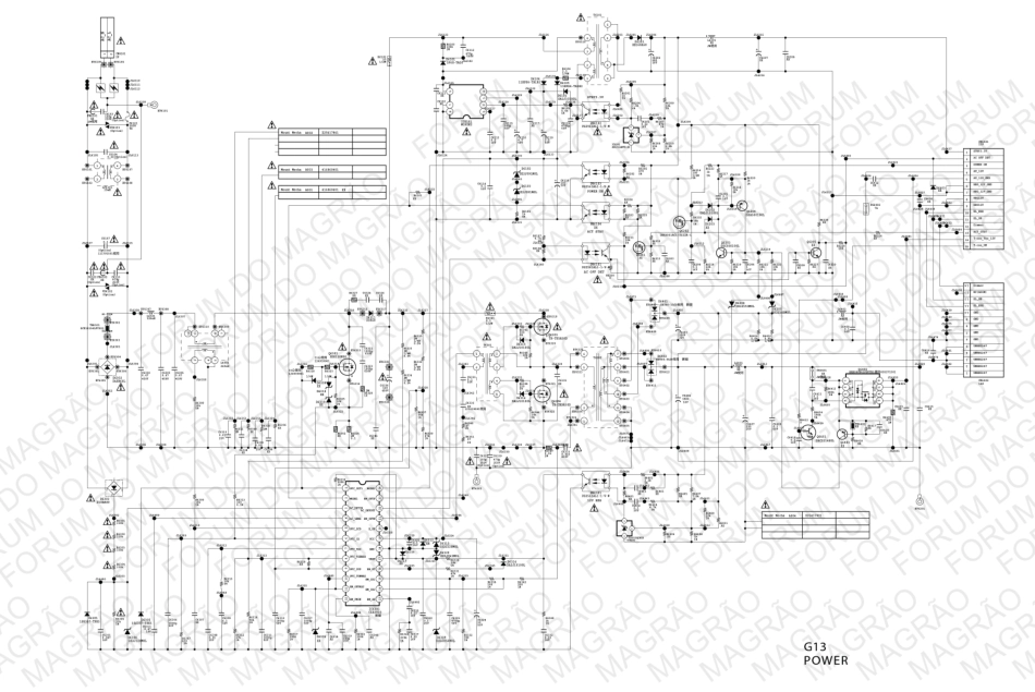 索尼40寸液晶电视电源板（CXA3810M芯片）电路原理图.pdf_第1页