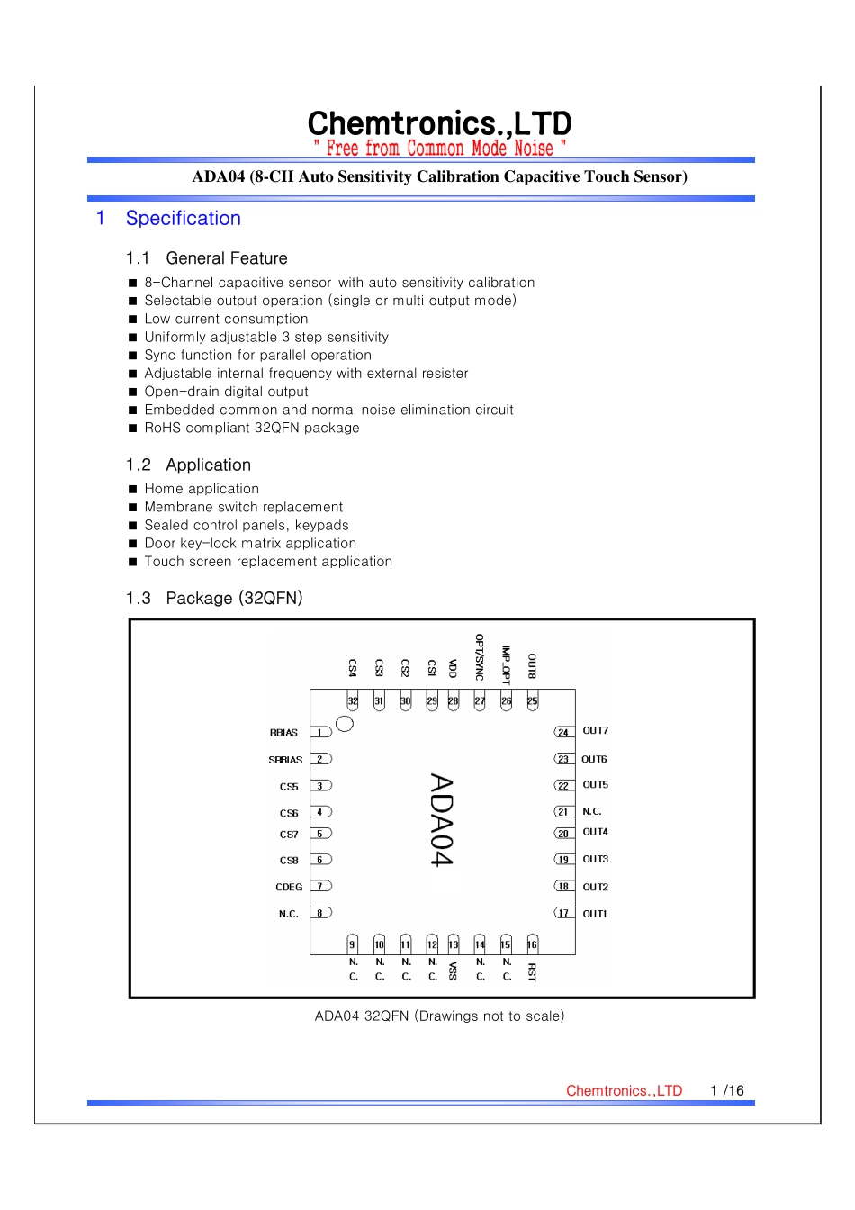 三星触摸按键芯片ADA04R电路图.pdf_第2页