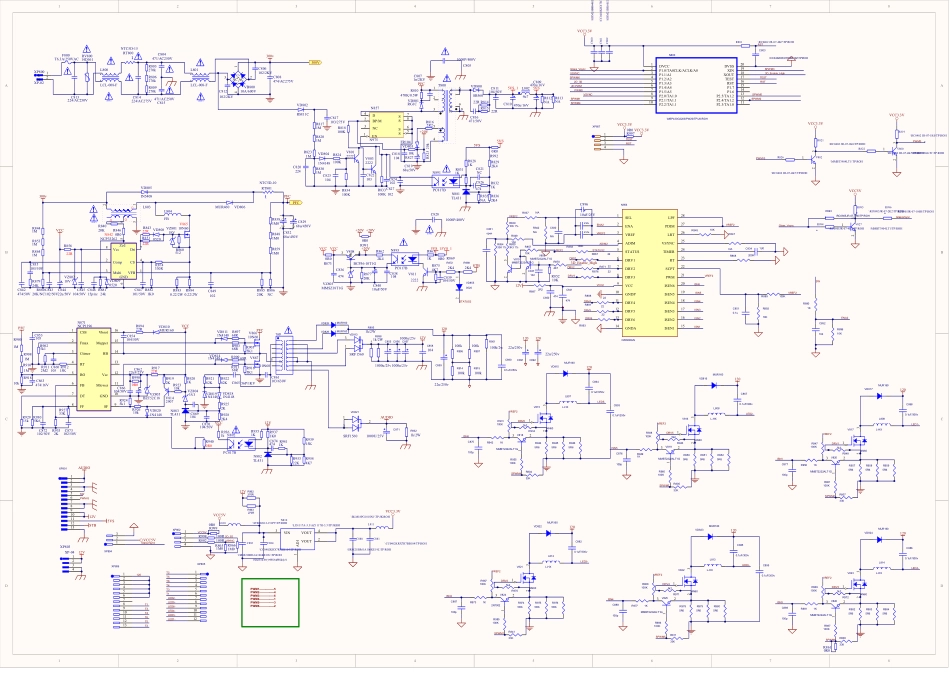 海信LED42K316X3D液晶电视电源板（4849板）电路原理图.pdf_第1页