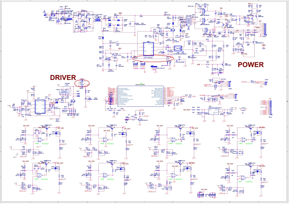 海信LED42K360X3D液晶电视（RSAG7.820.4981）电源板电路图.pdf_第1页