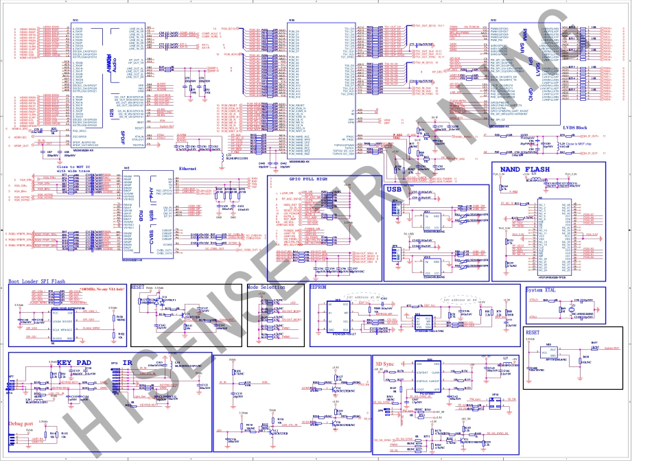 海信LED42K316X3D系列液晶（4813板）主板电路原理图_LED42K316X3D系列液晶（4813板）主板电路原理图.pdf_第2页