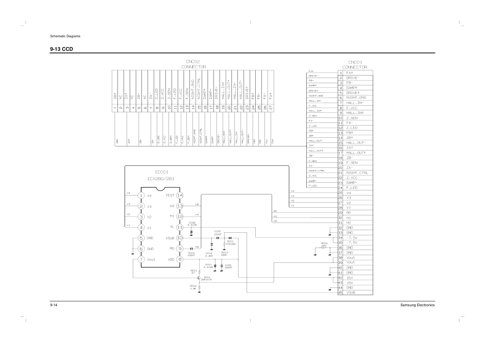 三星VP-D590摄像机维修手册和图纸_原理图4.pdf_第2页