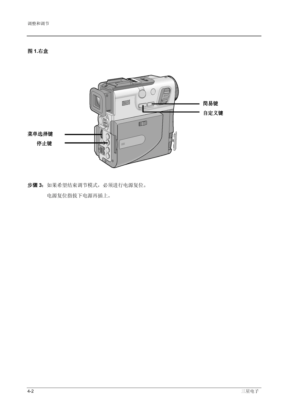 三星VP-D590摄像机维修手册和图纸_调整调节.pdf_第2页