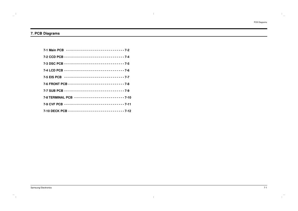 三星VP-D530摄像机维修手册和图纸_印刷版图.pdf_第1页