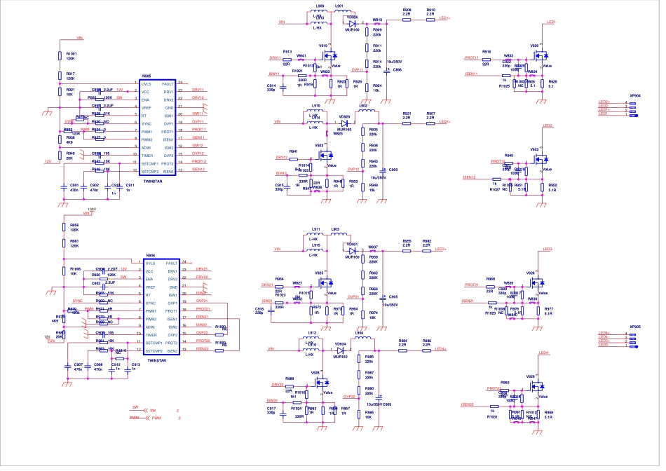 海信LED42K01P液晶电视（2264板）电源板电路图.pdf_第2页