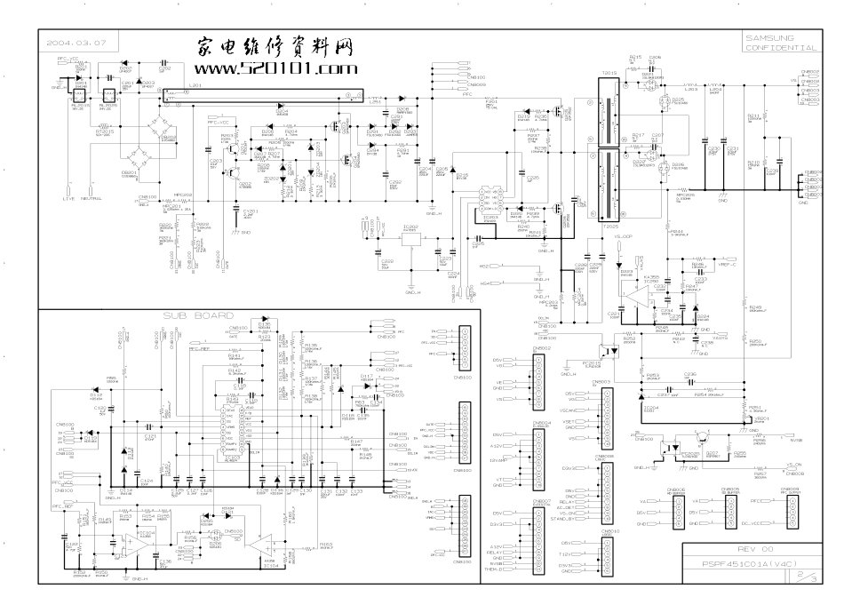 三星V4屏电源板电路原理图_V4屏电源电路图.pdf_第2页