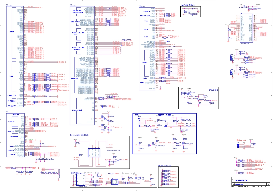 海信LED37K11系列液晶（4287板）主板电路原理图.pdf_第2页