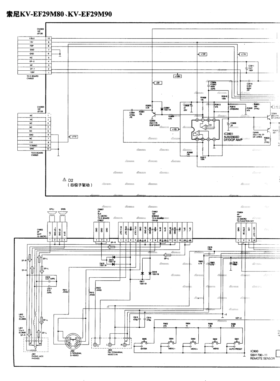 索尼  KV-EF29M80_216A.pdf_第1页