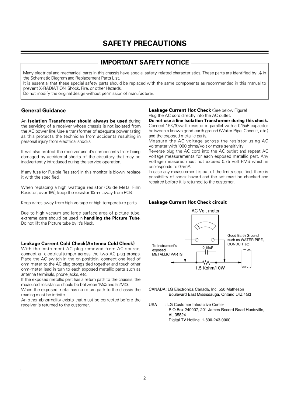 LG MU-50PM10等离子电视维修手册_LG MU-50PM10等离子.pdf_第2页