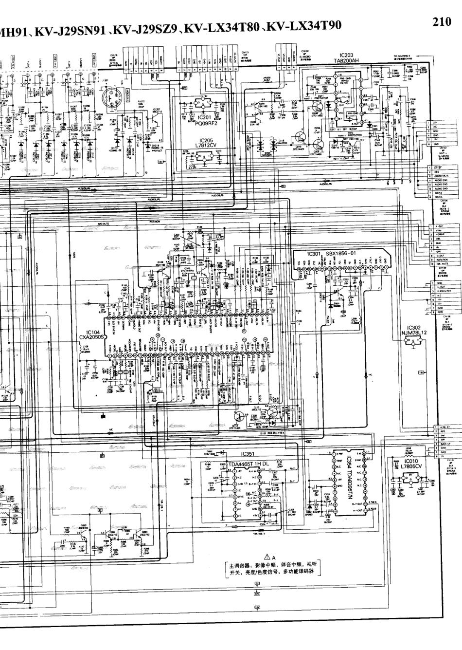 索尼  KV-EF29M80_210C.pdf_第1页