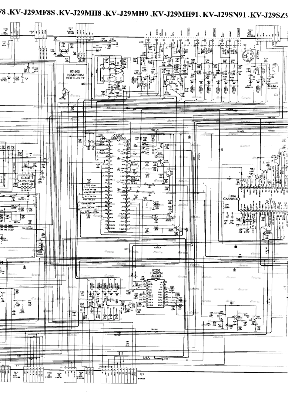 索尼  KV-EF29M80_210B.pdf_第1页