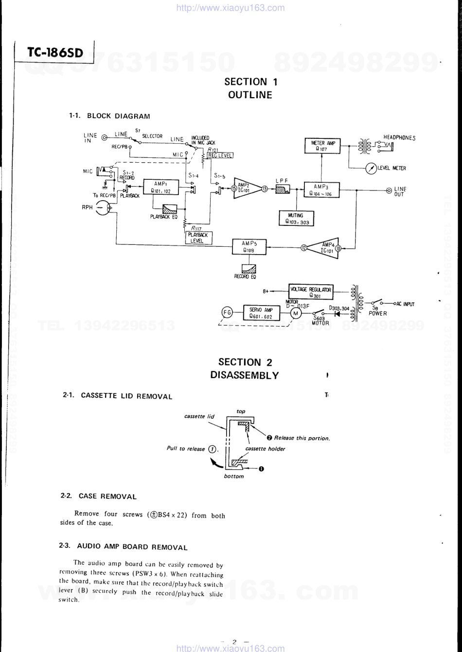 索尼SONY TC-1865D电路图.pdf_第2页