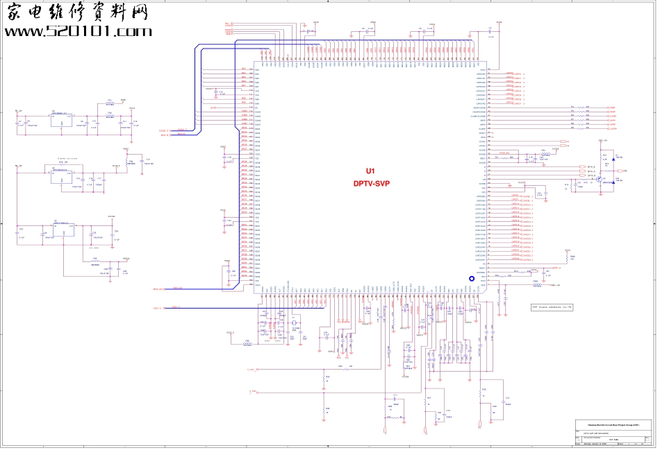 海信HDT-5088背投电视原理图_海信HDT-5088背投.pdf_第1页