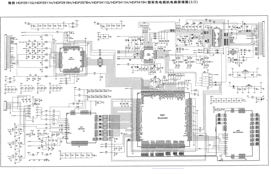 海信HDP3418H彩电原理图_海信HDP3418H彩电.pdf_第2页