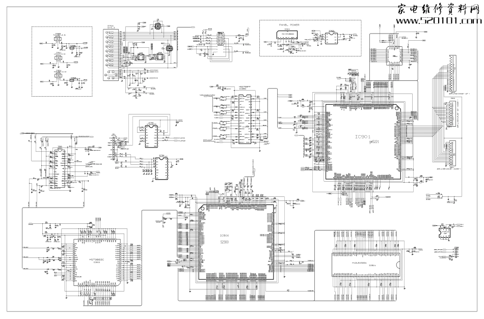 LG ML-041A机芯液晶电视原理图_（二）电路原理图2.pdf_第1页