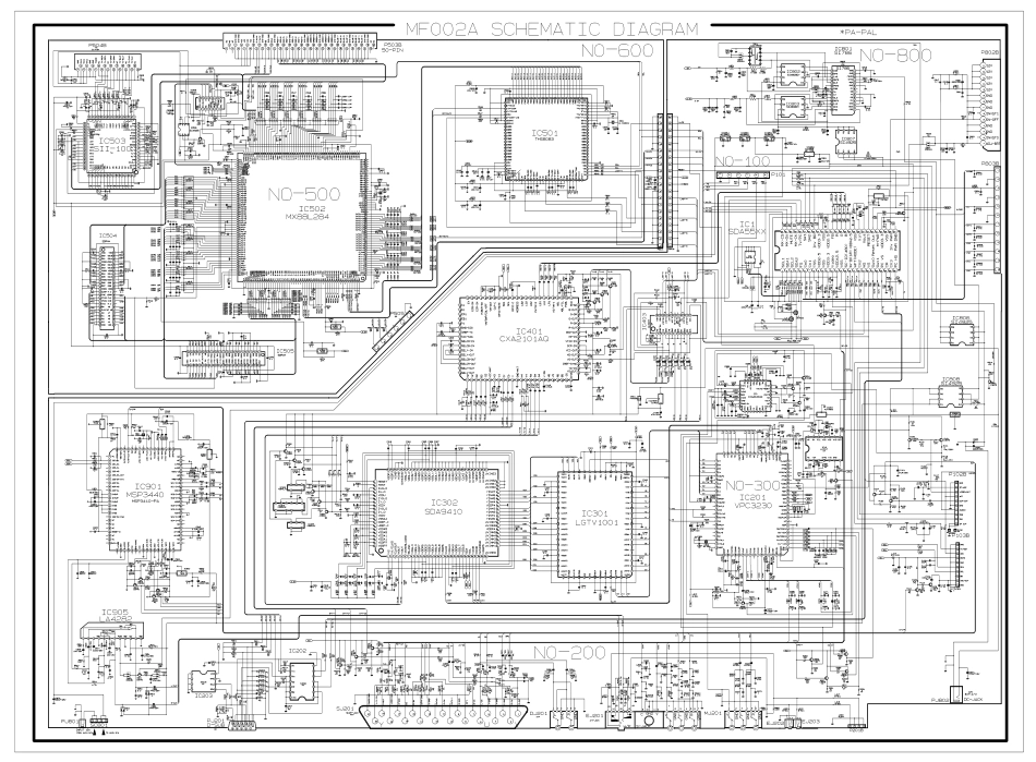 LG MF-002A机芯液晶整机电路原理图_（五）整机电路原理图.pdf_第1页