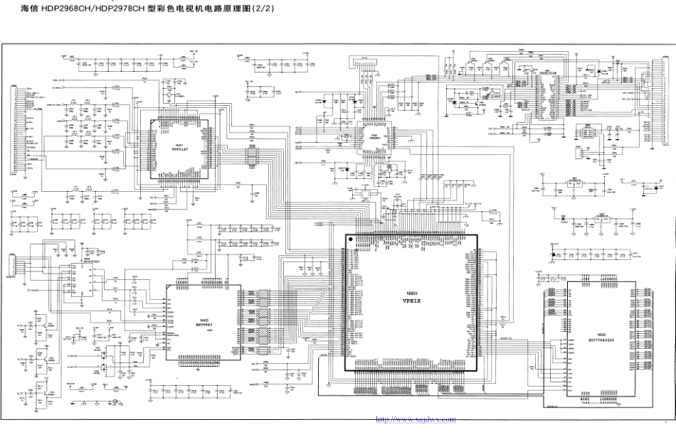 海信HDP2968CH／HDP2978CH(ASIC机芯8380)原理图_HDP2968CH／HDP2978CH(ASIC机芯8380).pdf_第2页