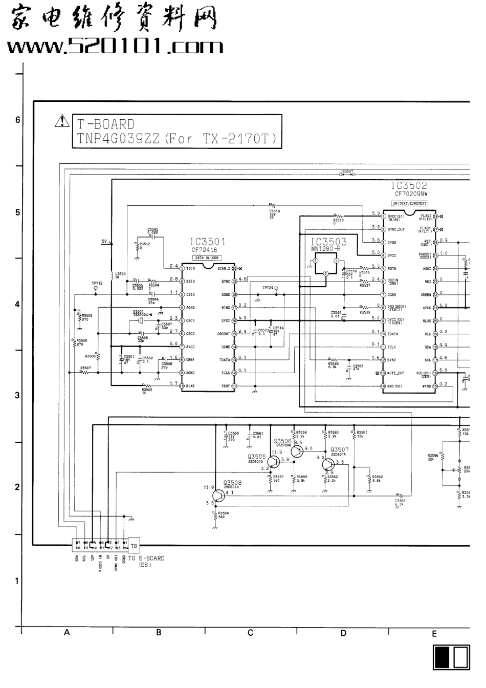 松下TX-2170T彩电原理图.pdf_第2页