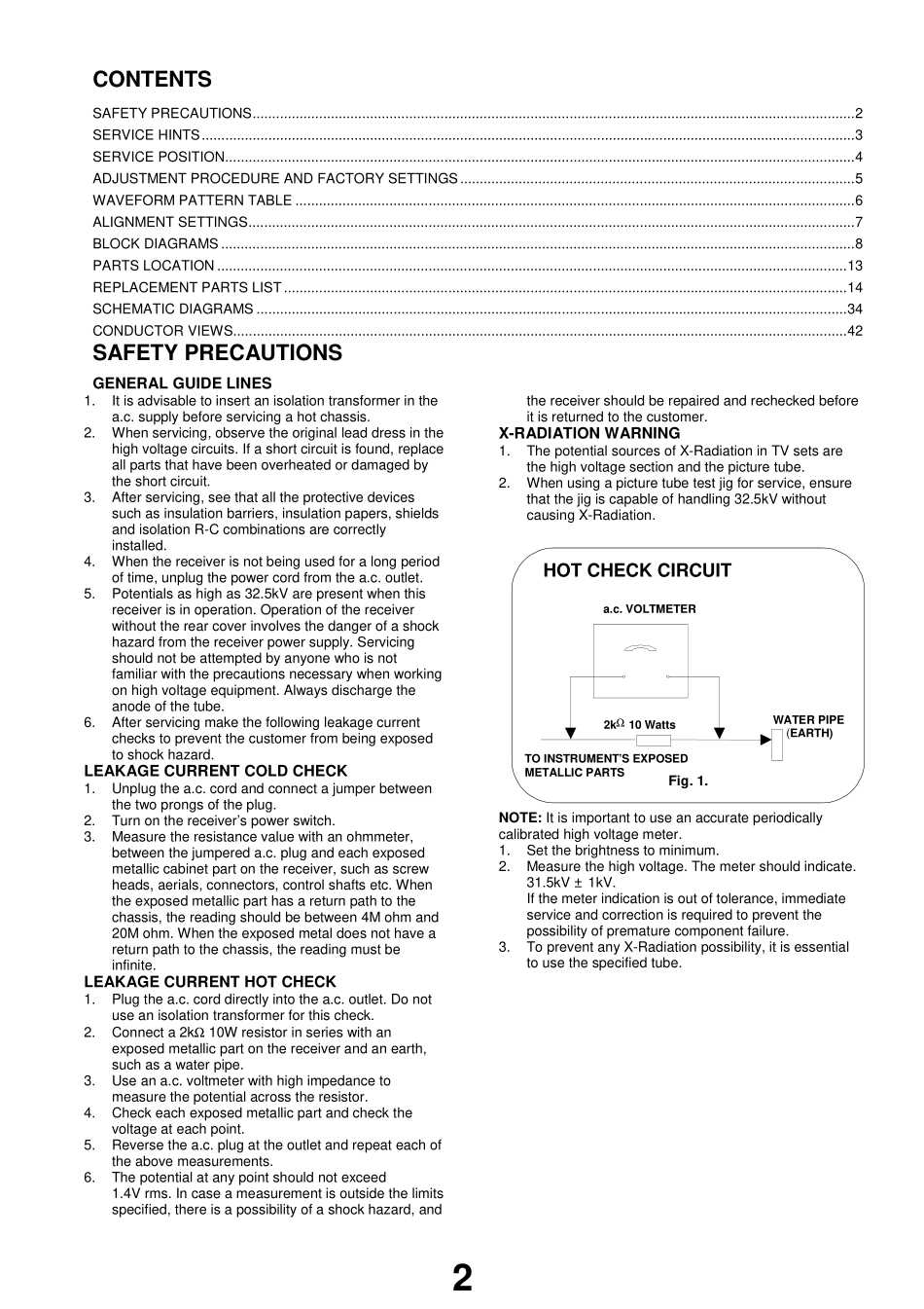 松下TX-47PT10F彩电(EURO-7VP机芯)原理图_松下TX-47PT10F彩电图纸.pdf_第2页