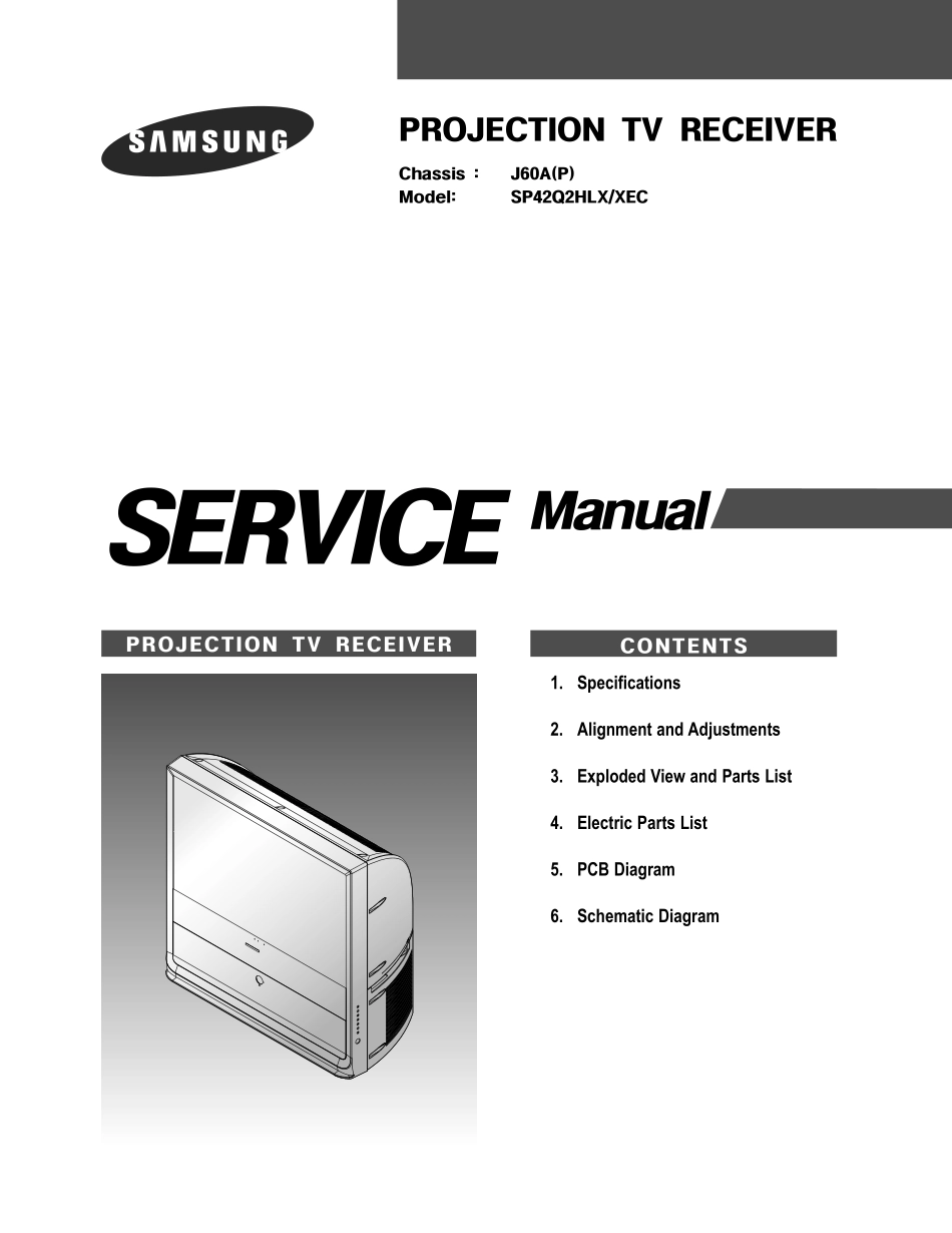 三星SP42Q2HLX(J60A(P)机芯)原理图_Samsung SP42Q2HLX(  J60A(P) ).pdf_第1页