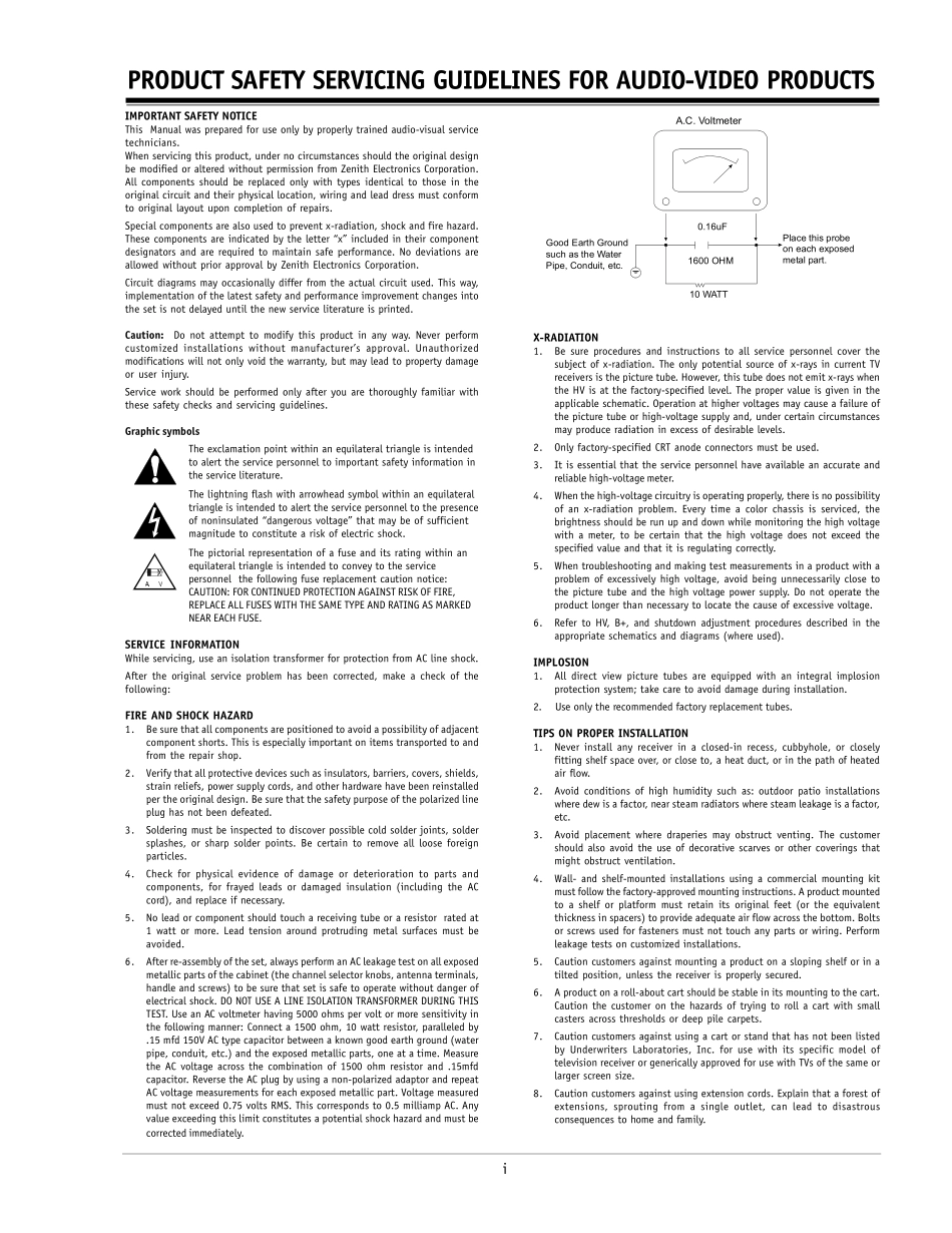 LG H27F36DT彩电维修手册和原理图_LG H27F39DT.pdf_第2页