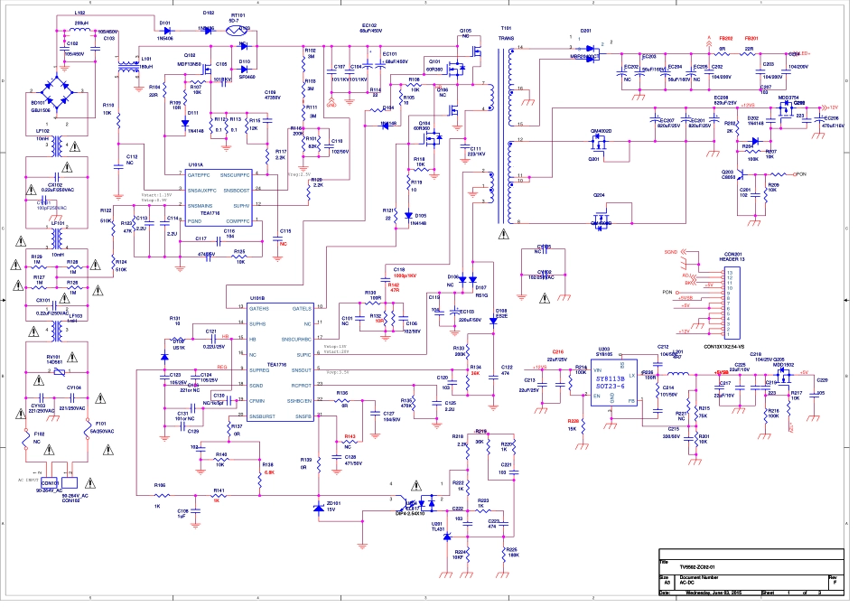 海尔LS55AL88A72液晶电视电源板电路原理图.pdf_第1页