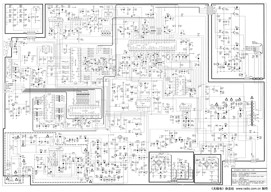 创维29SF88彩电（5T20机芯）电路原理图_创维29NL9000（5T20机芯）彩电.pdf_第1页