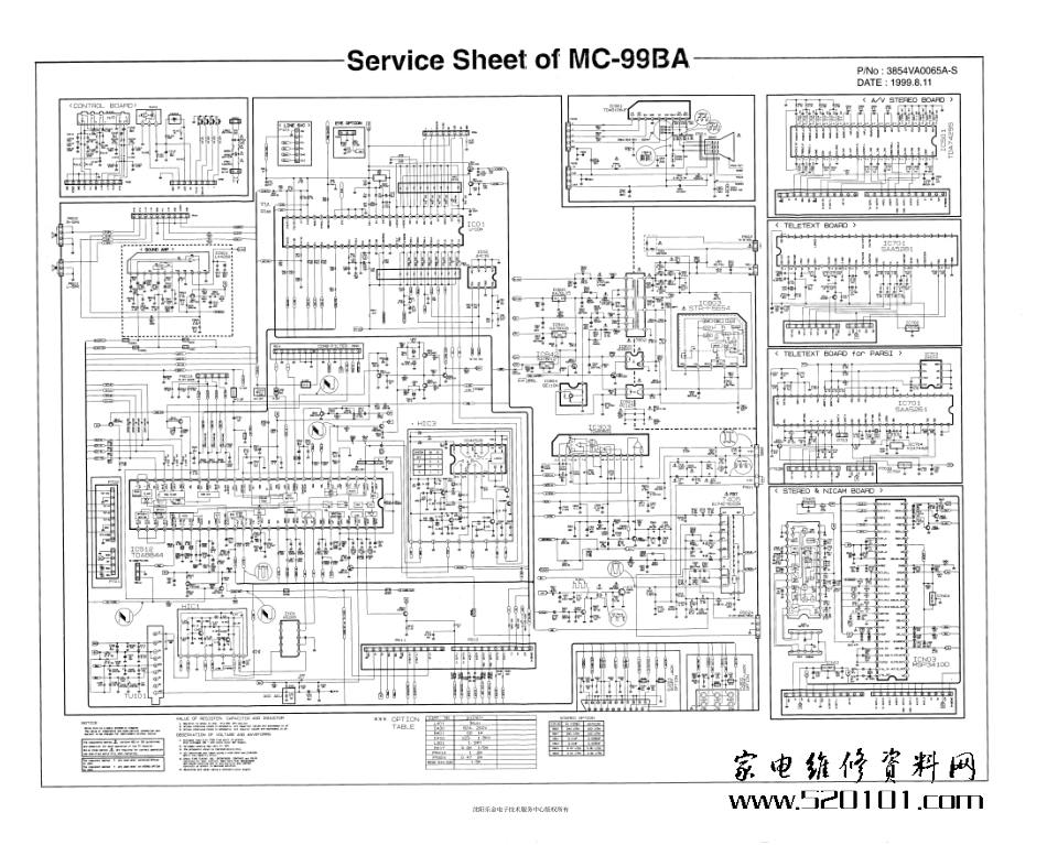 LG CT-21Q20EMC-99BA彩电原理图_LG CT-21Q20EMC-99BA彩电图纸.pdf_第1页