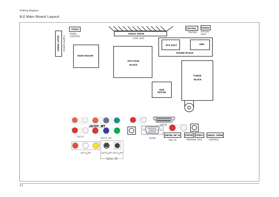 三星LA40R71B液晶电视原理图_14_Wiring Diagram.pdf_第2页