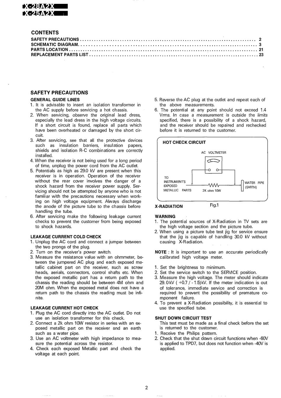 松下TX-25A2X彩电电路原理图.pdf_第2页