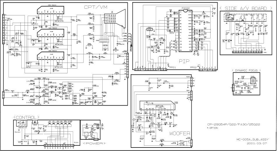 LG CP-29Q54 CP-29Q22 CP-29FA30 CP-25Q22(MC-005A机芯)彩电图纸_LG CP-29Q54 CP-29Q22 CP-29FA30 CP-25Q22(MC-005A机芯).pdf_第2页