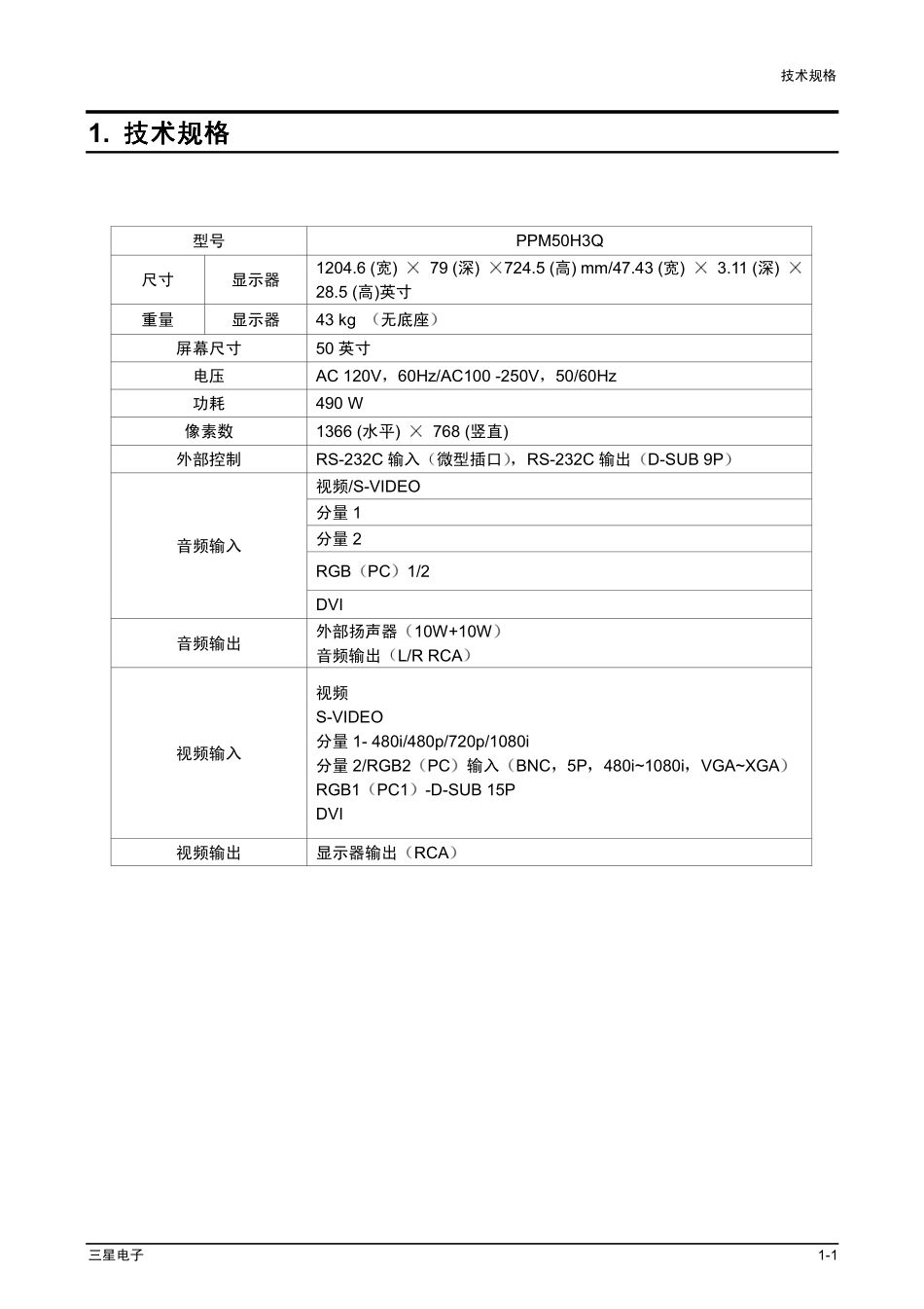 三星D62B维修手册（中文）_三星-D62B-中文维修手册.pdf_第3页