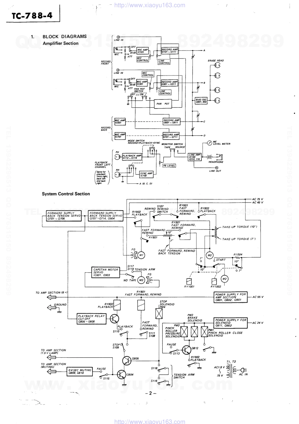 索尼SONY TC-788-4电路图.pdf_第2页