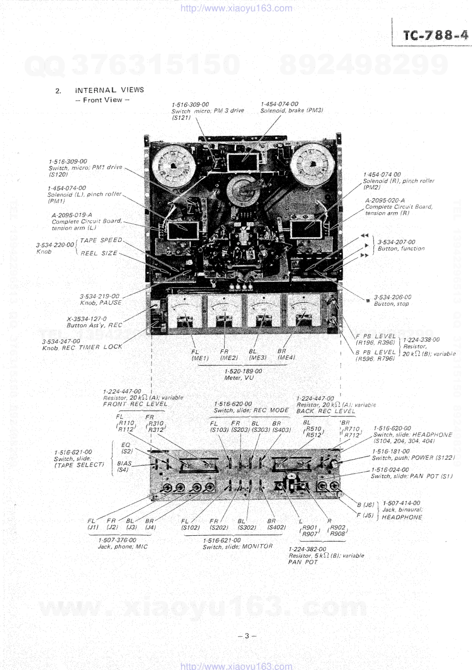 索尼SONY TC-788-4电路图.pdf_第3页