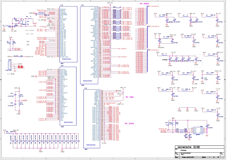 创维E65SG系列液晶电视（8R68机芯）电路原理图.pdf_第3页