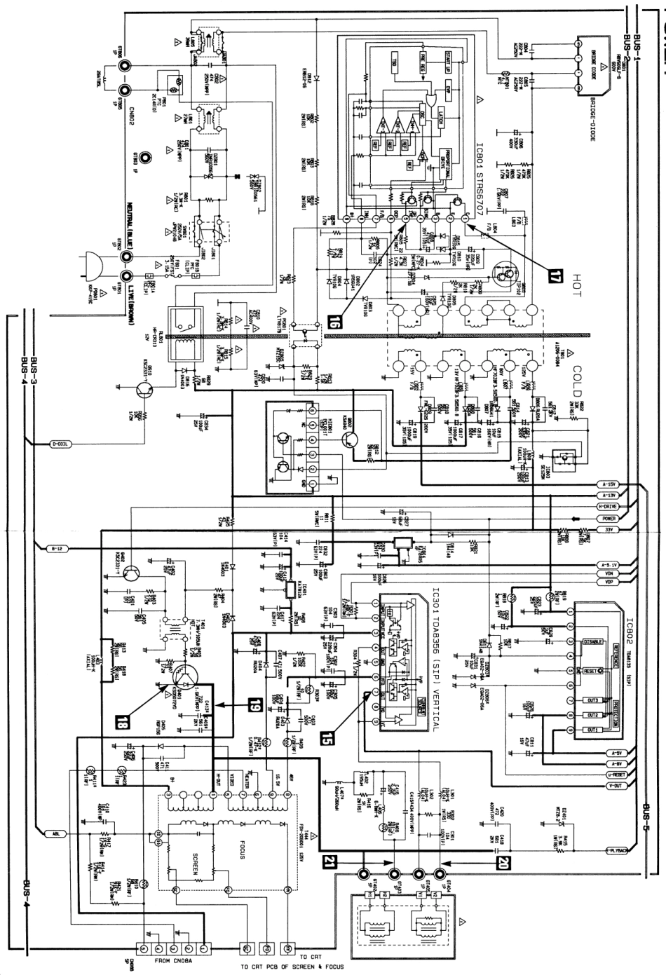 三星CX5344N彩电原理图_power_ver_hor.pdf_第1页