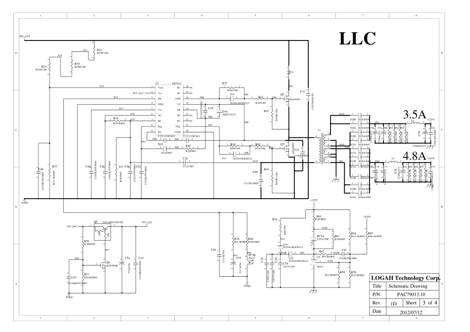 海尔LE39A7000液晶电视电源板电路原理图.pdf_第3页