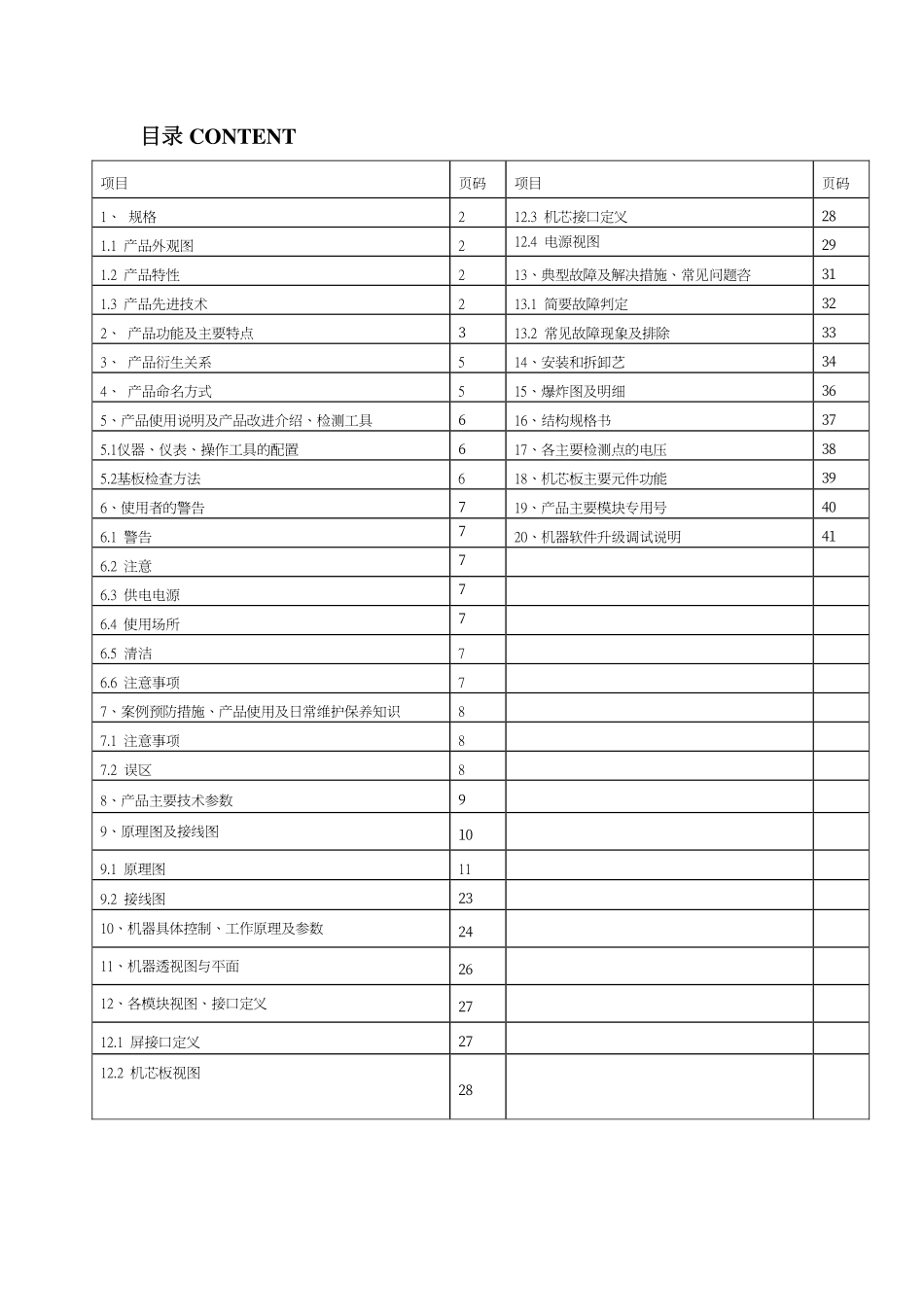 海尔LE42H320液晶电视维修手册_海尔LE42H320液晶彩电图纸.pdf_第2页