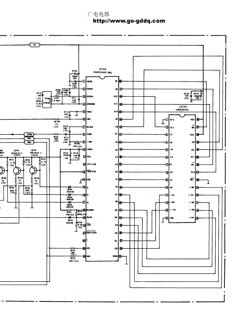 三星CW7271WT彩电原理图_三星  CW7271WT(08).pdf_第1页