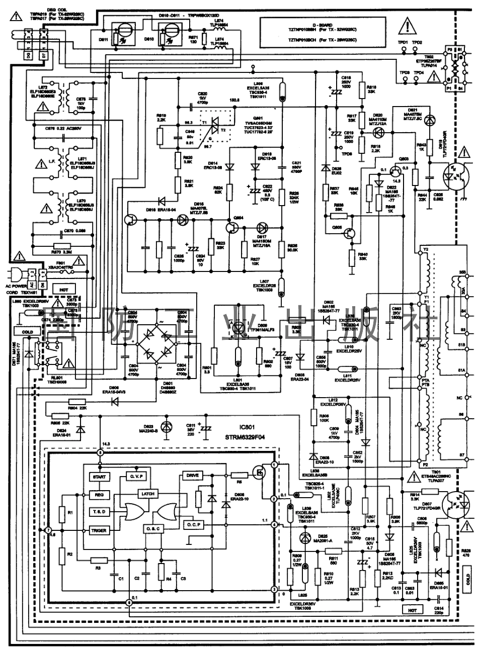 松下TX-28WQ25C彩电原理图_TX-28WQ25C.pdf_第1页