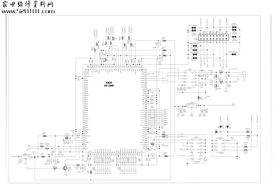 创维彩电板号5800-A6D810-02电路图_创维6d81机芯图纸.pdf_第1页