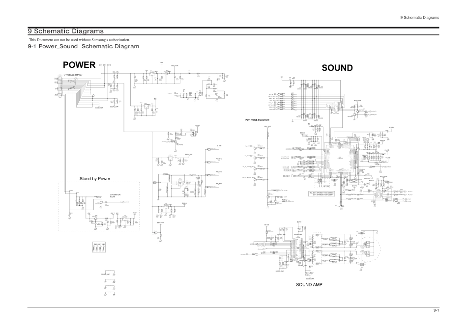 三星LA32S71B1XXTT维修手册_15_Schematic Diagram.pdf_第1页